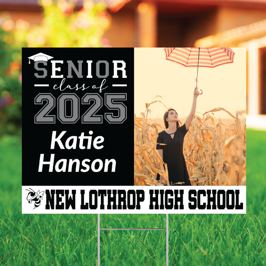 New Lothrop Senior Sign Design #10