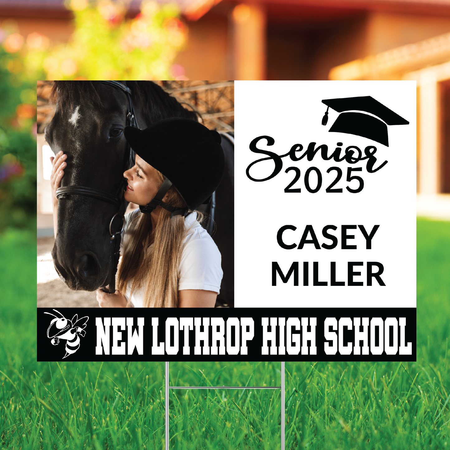 New Lothrop Senior Sign Design #2