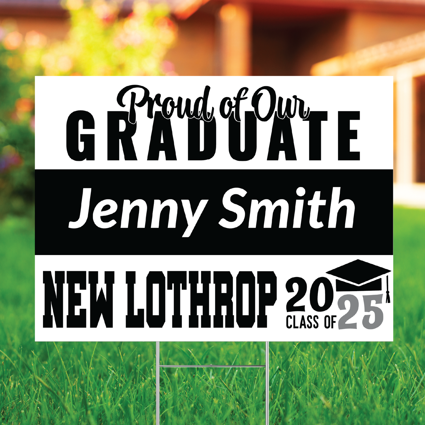 New Lothrop Senior Sign Design #3