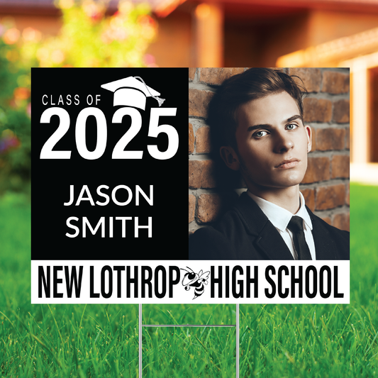 New Lothrop Senior Sign Design #7