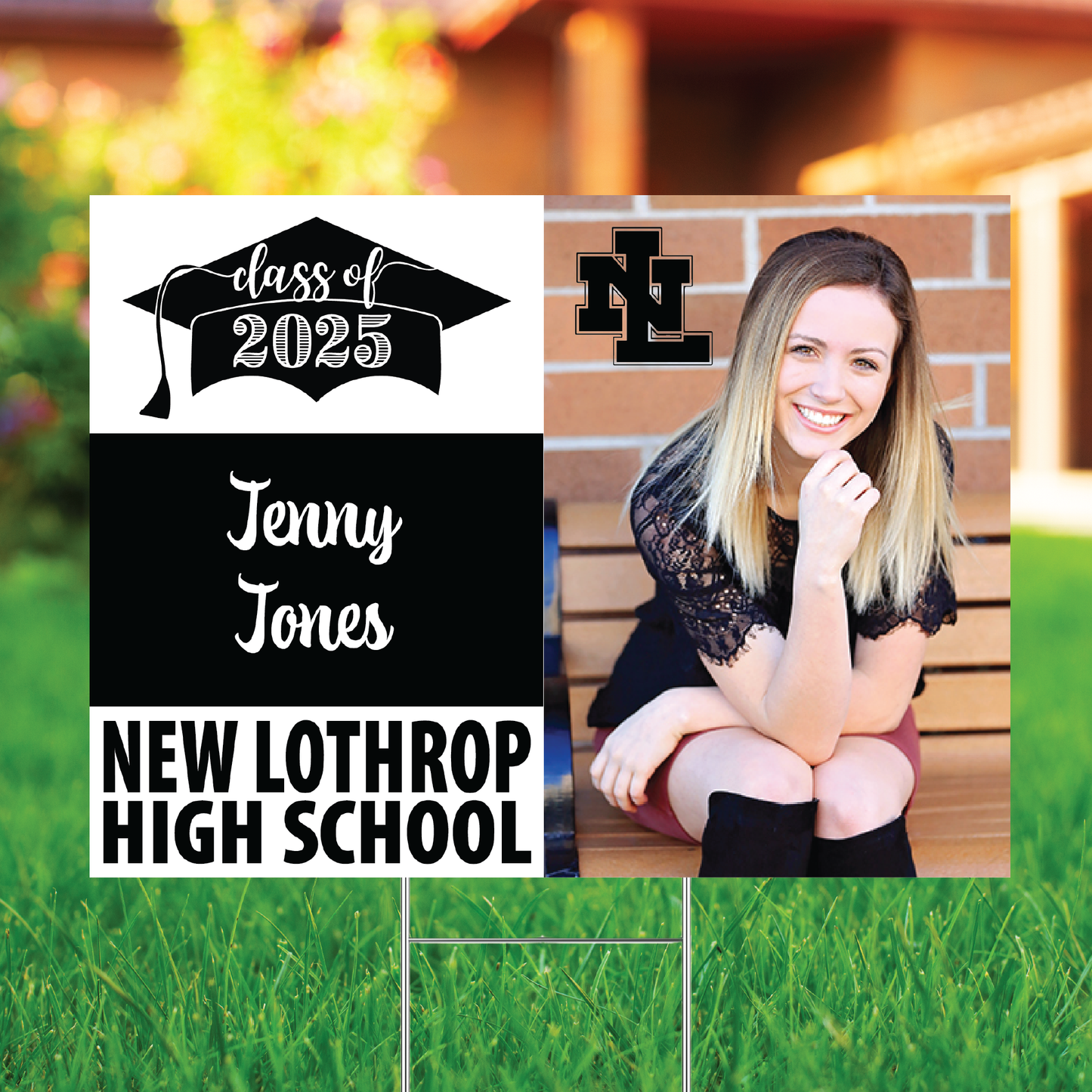 New Lothrop Senior Sign Design #9