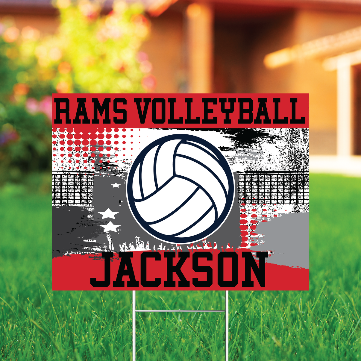 Montrose Rams Volleyball Sign – Acorn & Company