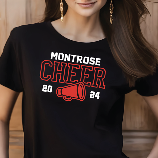 Montrose Youth Football & Cheerleading Fundraiser T-Shirt, Long Sleeved Tee, Crewneck Sweatshirt or Hoodie