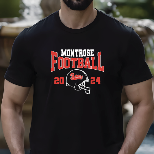 Montrose Youth Football & Cheerleading Fundraiser T-Shirt, Long Sleeved Tee, Crewneck Sweatshirt or Hoodie