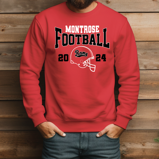 Montrose Youth Football & Cheerleading Fundraiser T-Shirt, Long Sleeved Tee, Crewneck Sweatshirt or Hoodie