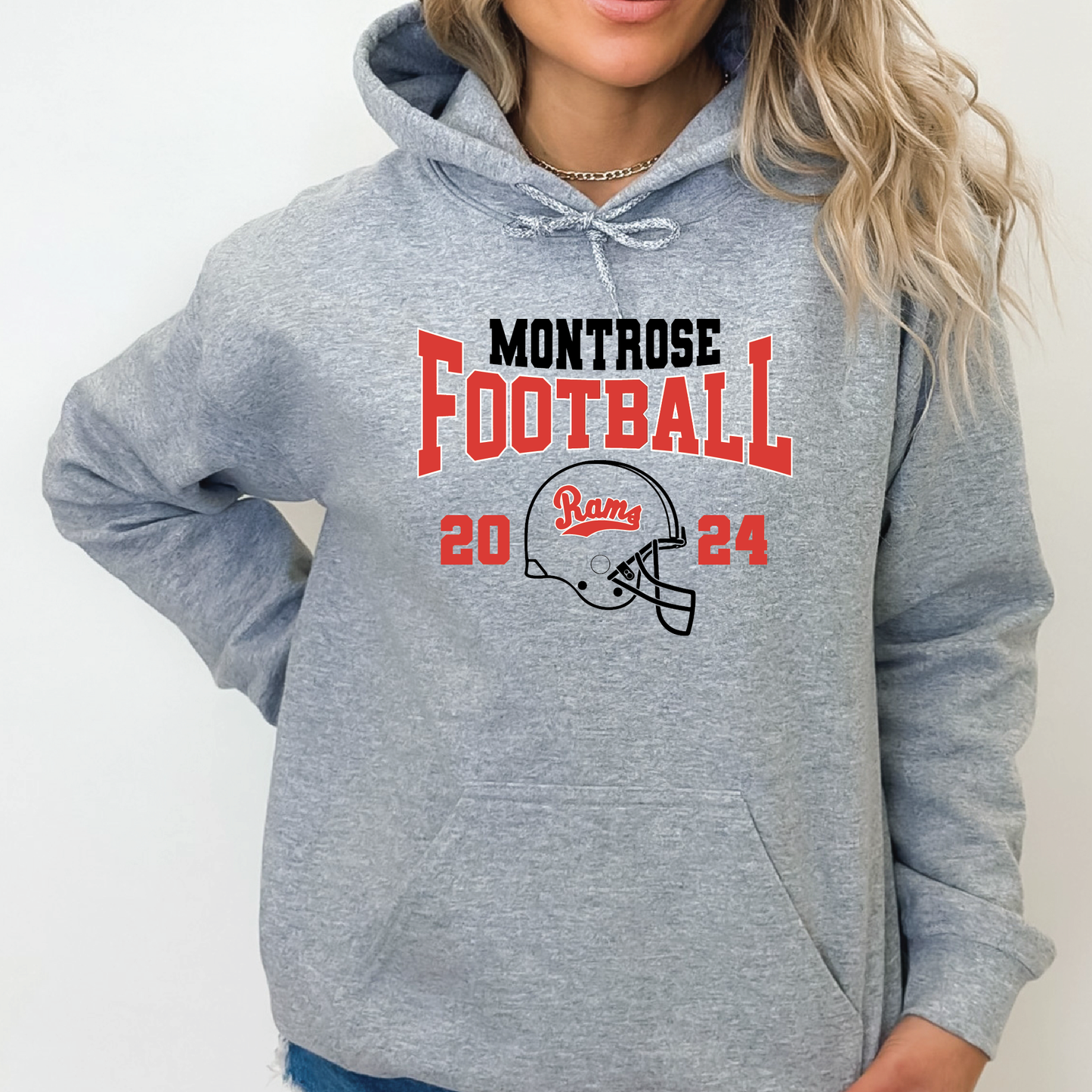 Montrose Youth Football & Cheerleading Fundraiser T-Shirt, Long Sleeved Tee, Crewneck Sweatshirt or Hoodie