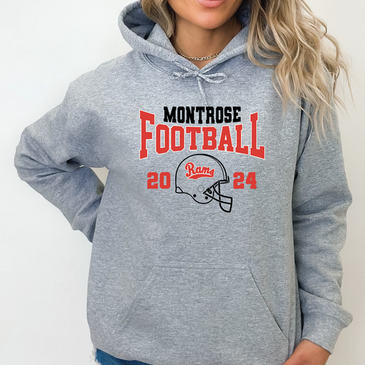 Montrose Youth Football & Cheerleading Fundraiser T-Shirt, Long Sleeved Tee, Crewneck Sweatshirt or Hoodie