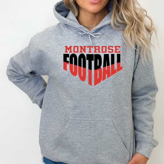 Montrose Youth Football & Cheerleading Fundraiser T-Shirt, Long Sleeved Tee, Crewneck Sweatshirt or Hoodie