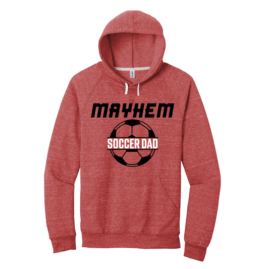 Mayhem Snow Heather French Terry Raglan Hoodie