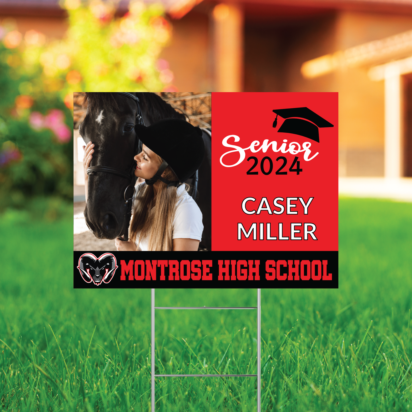 Montrose Senior Sign Design #2