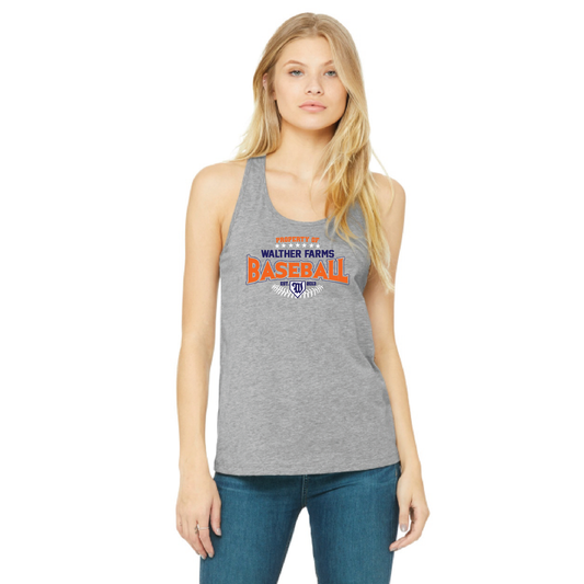 Walther Farms Baseball Racerback Tank